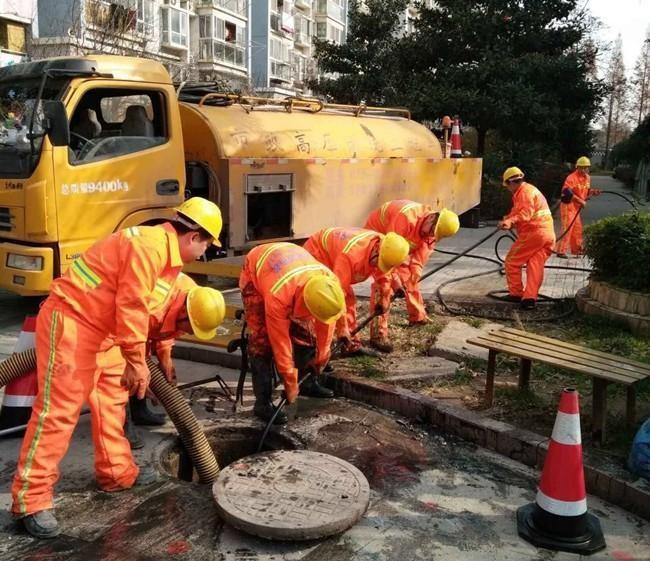 唐山镇市政管道清淤